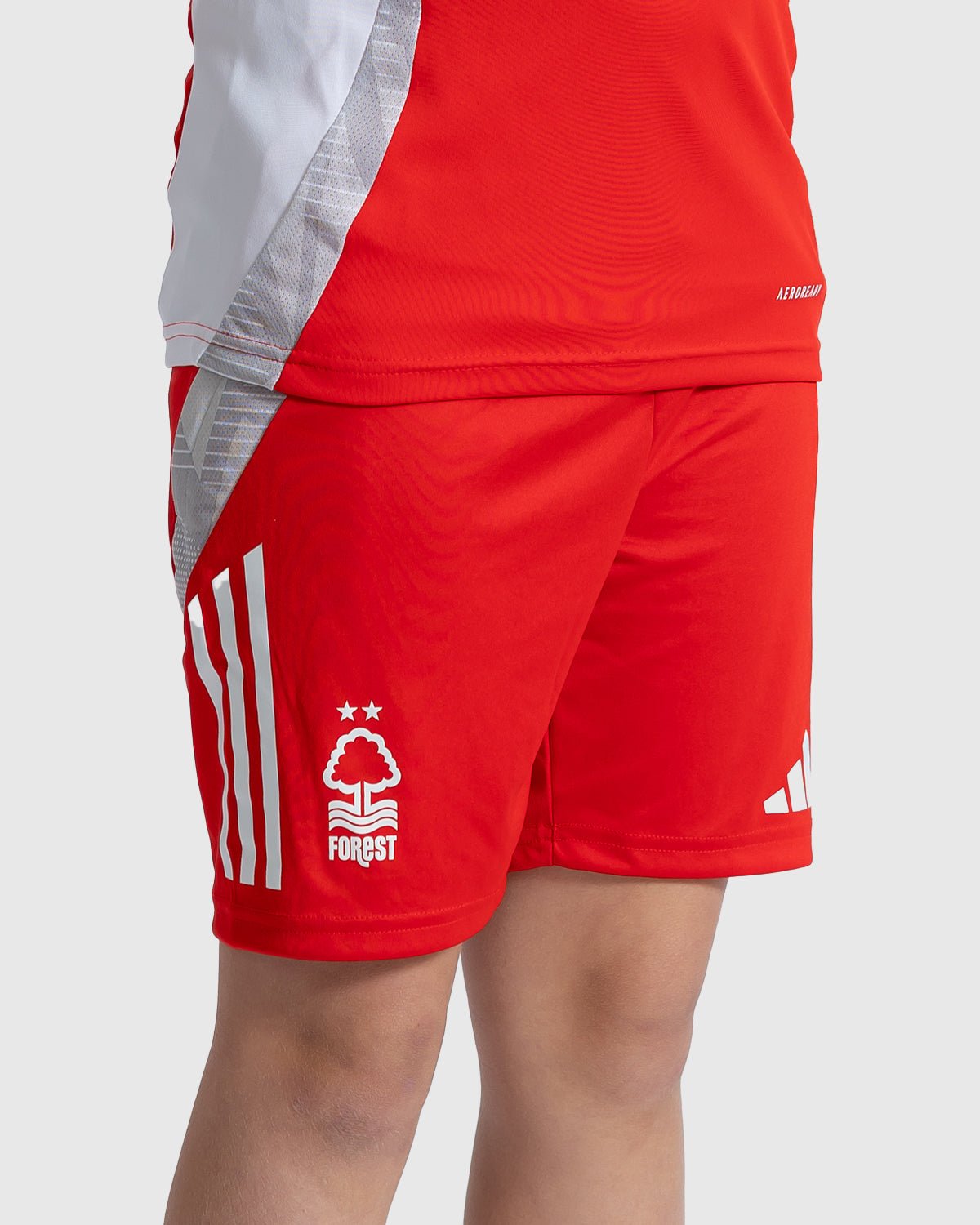 NFFC Junior Red Training Shorts 24/25