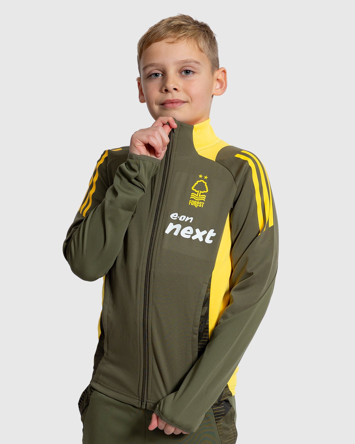 NFFC Junior Olive Travel Track Jacket 24/25