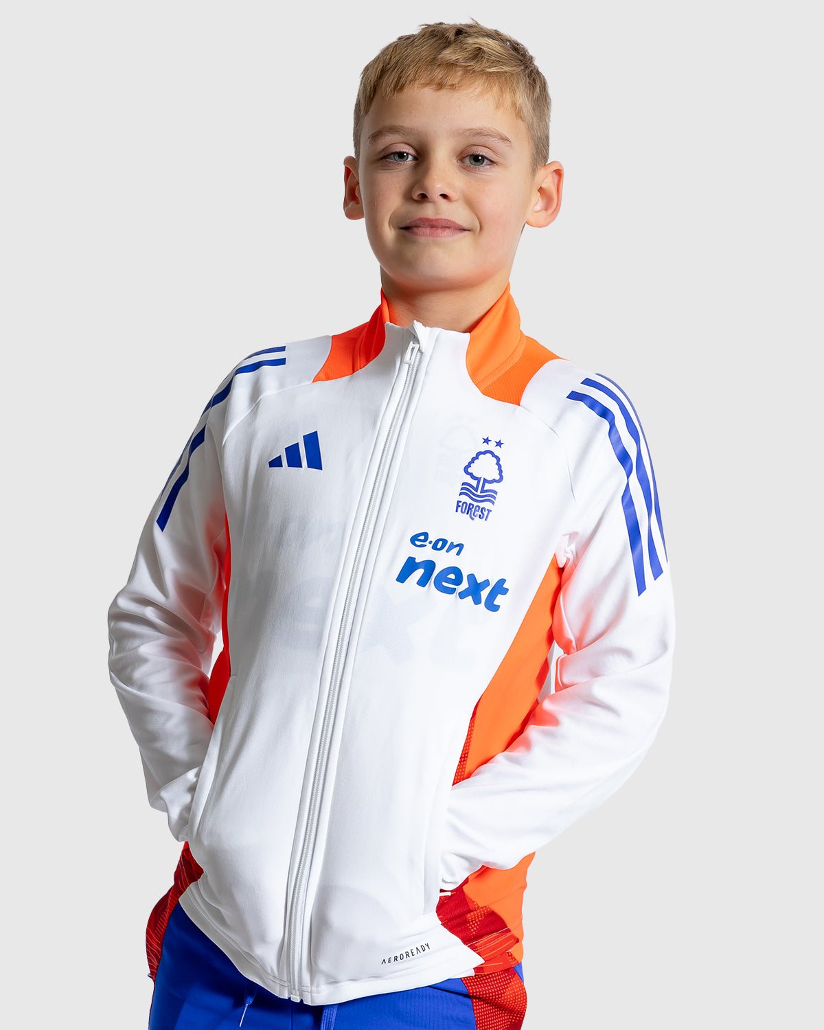 NFFC Junior White Anthem Jacket 24/25
