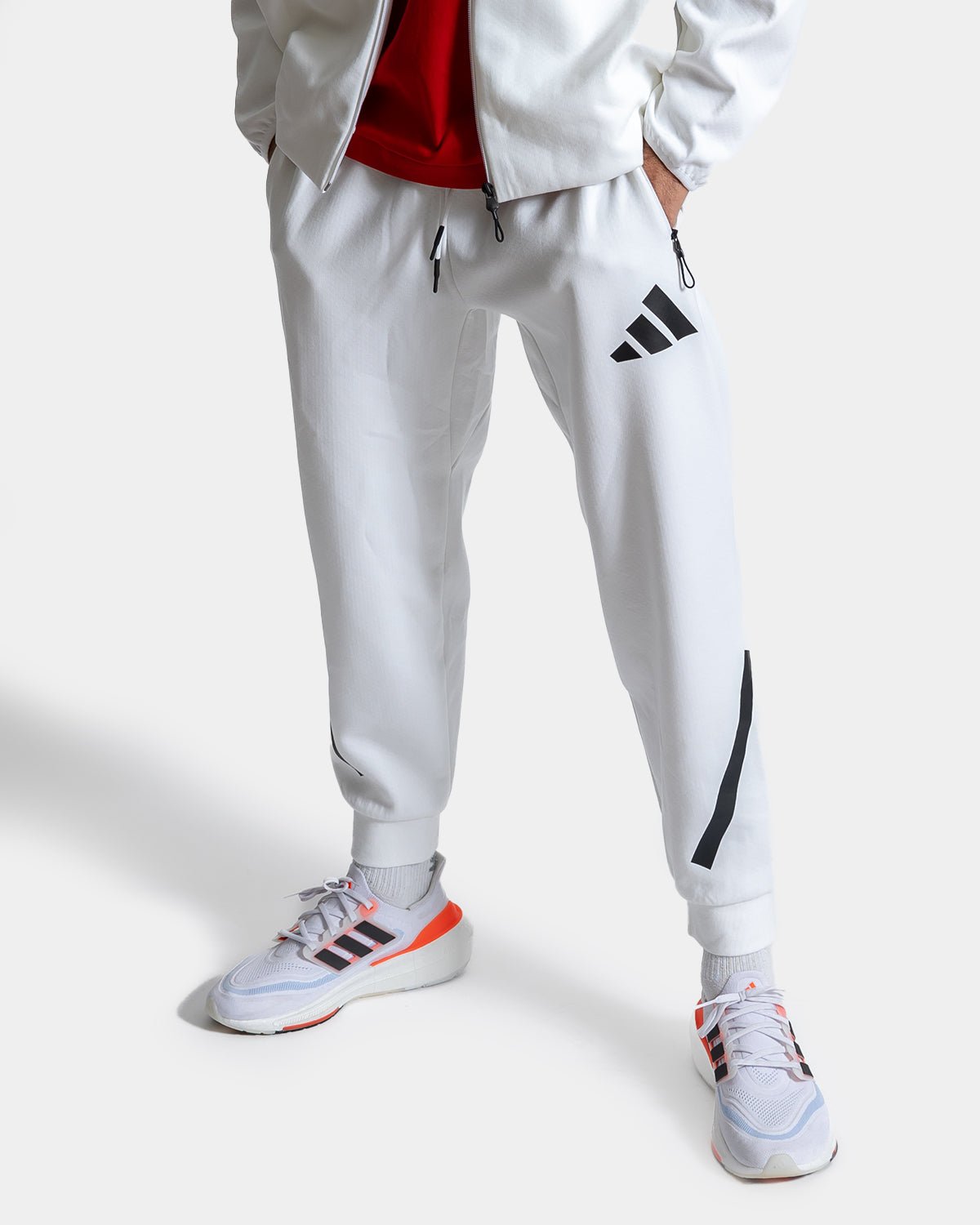 NFFC White Z.N.E. Tracksuit Bottoms