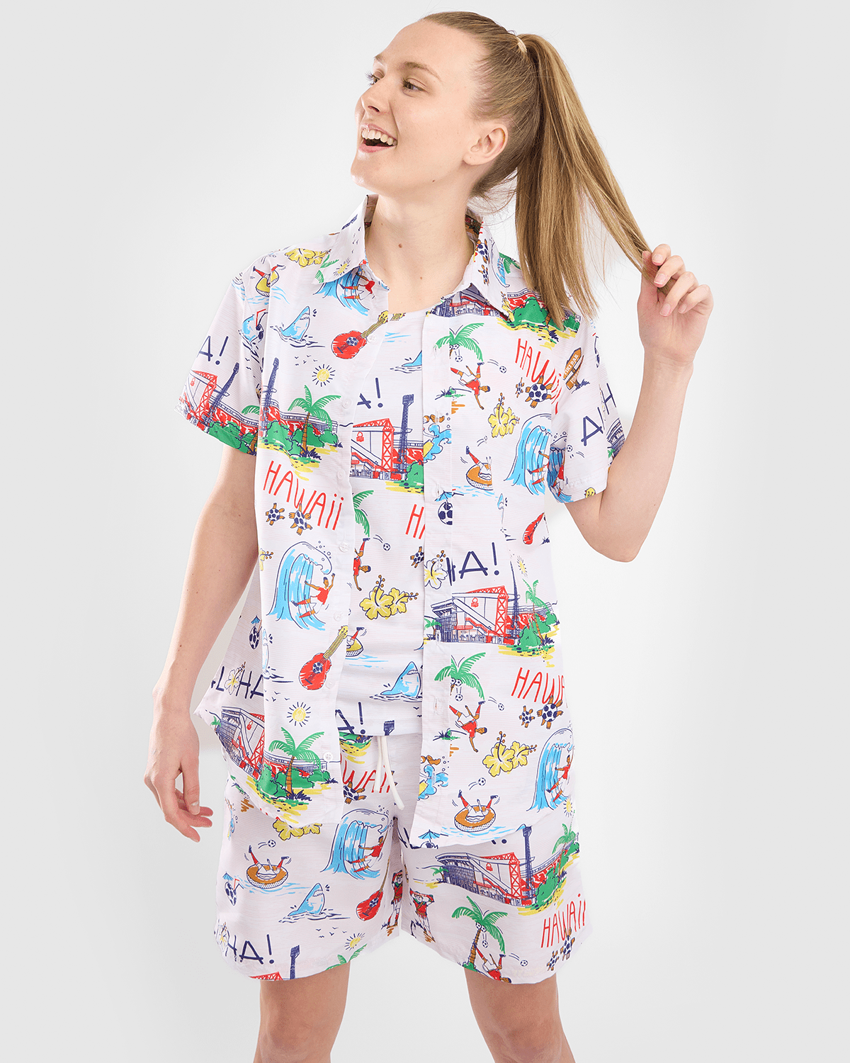 NFFC Aloha Hawaiian Shorts