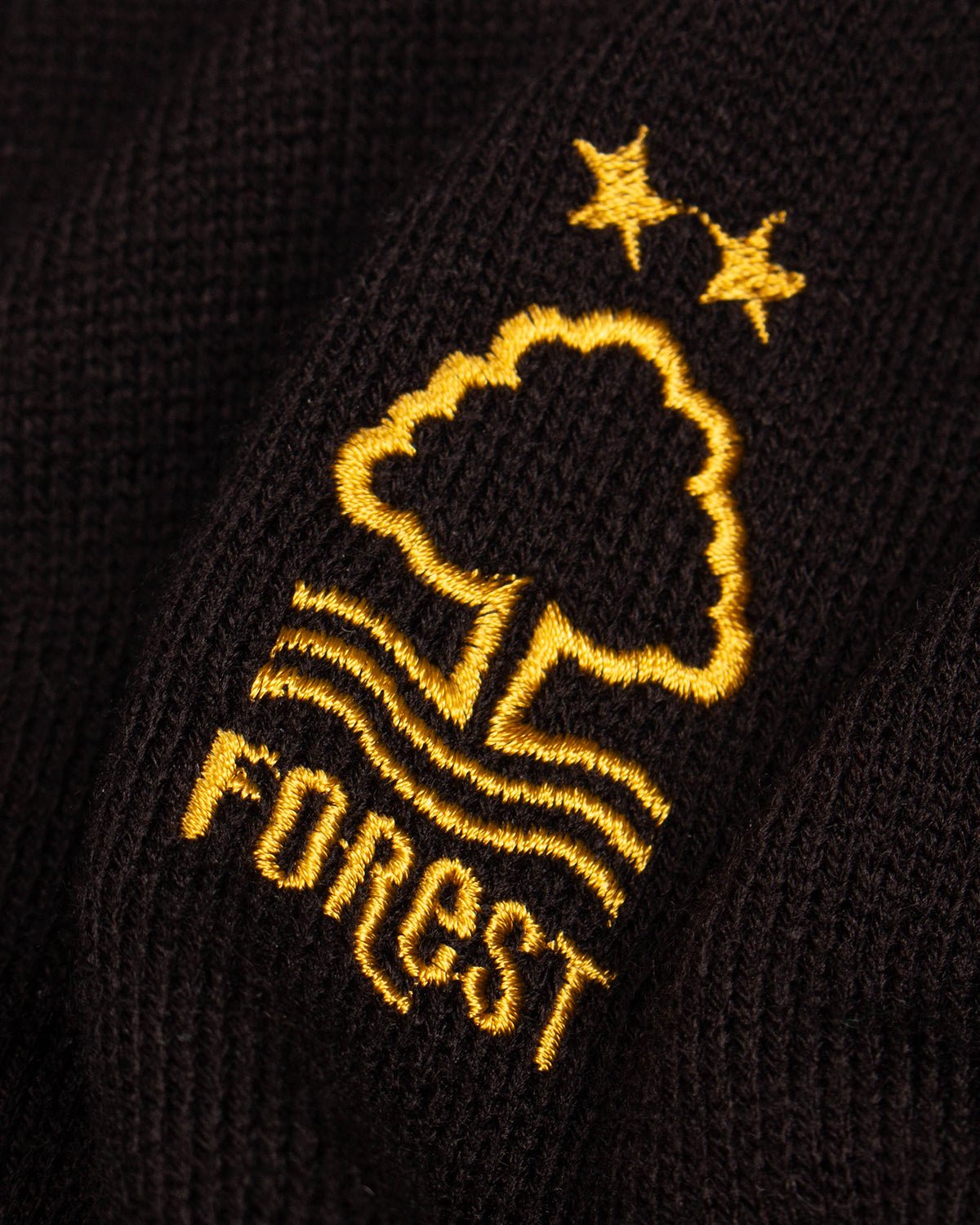 NFFC Black Essential Knit V Neck