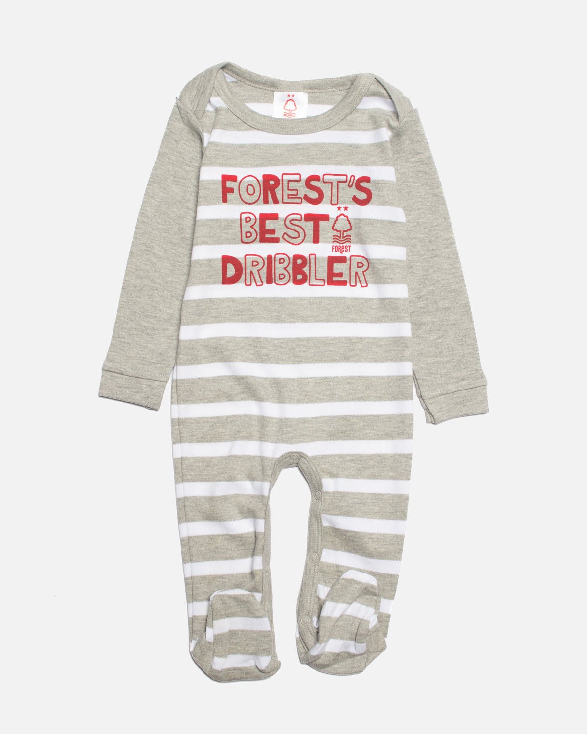 NFFC Grey Baloo Baby Sleepsuit