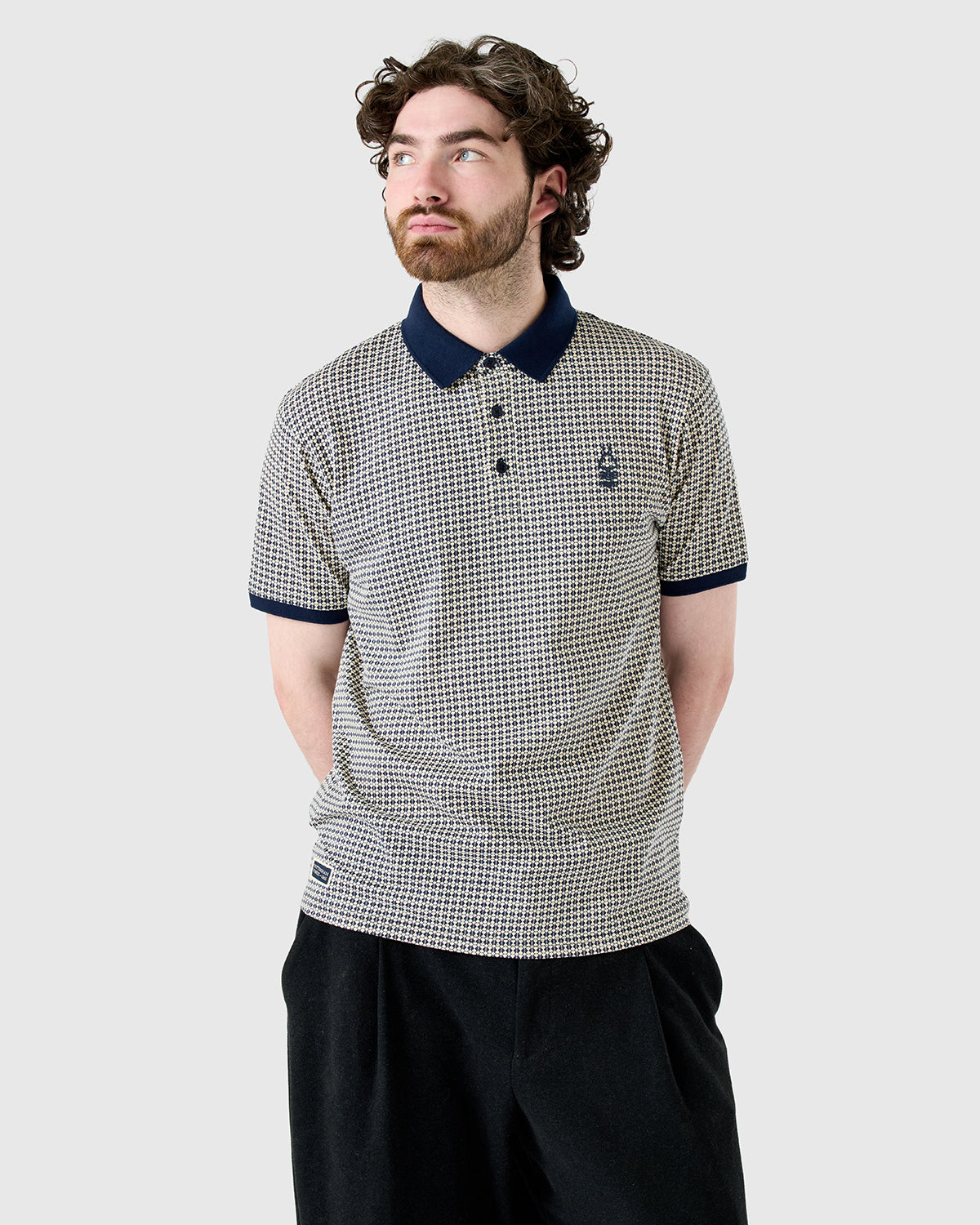 NFFC Heritage Navy AOP Polo