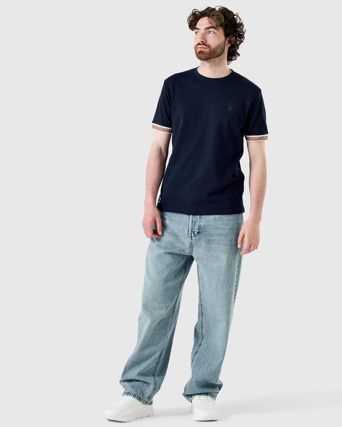 NFFC Heritage Navy Tipped T-Shirt