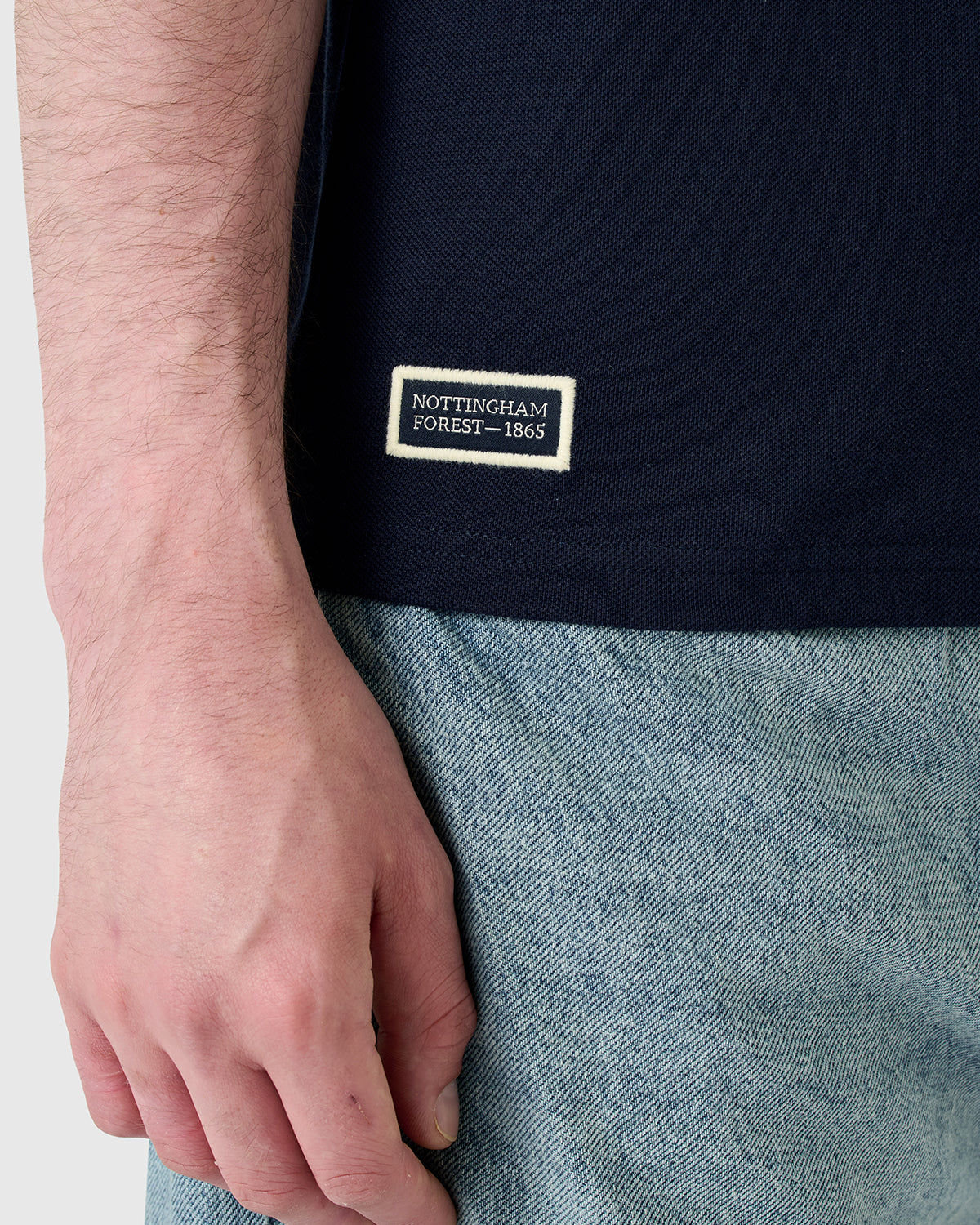 NFFC Heritage Navy Tipped T-Shirt