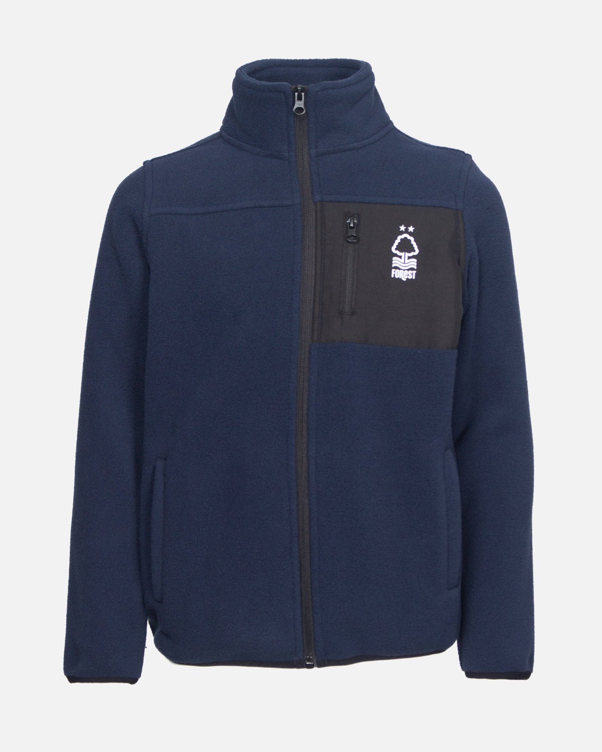 NFFC Junior Navy Full Zip Fleece