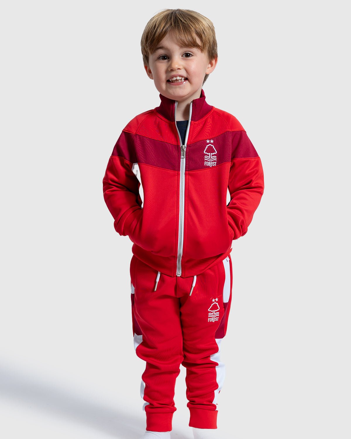 NFFC Junior Red Essential Tracksuit