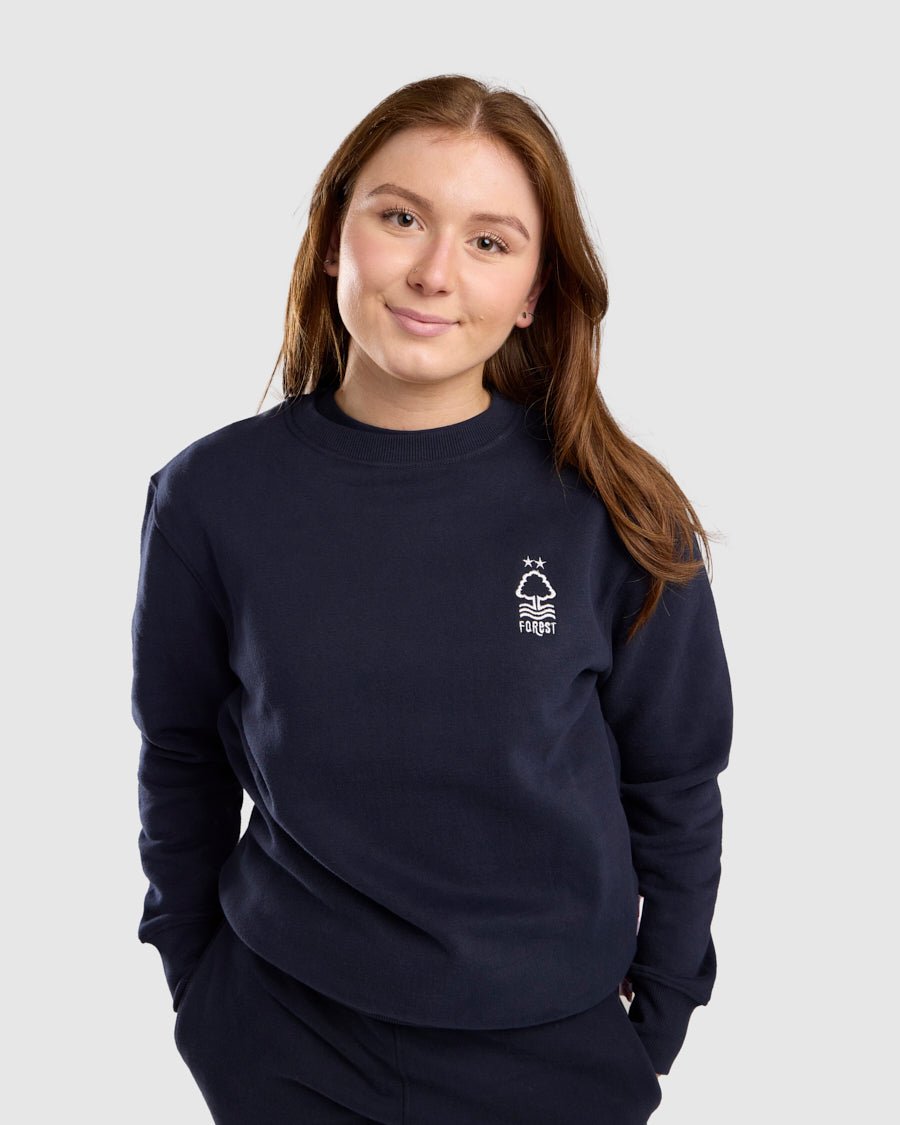 NFFC Navy Essential Crew Neck Sweatshirt