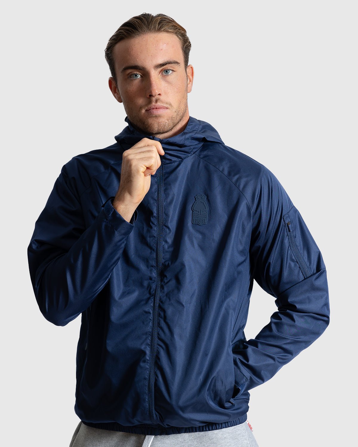 NFFC Navy Essential Shower Jacket