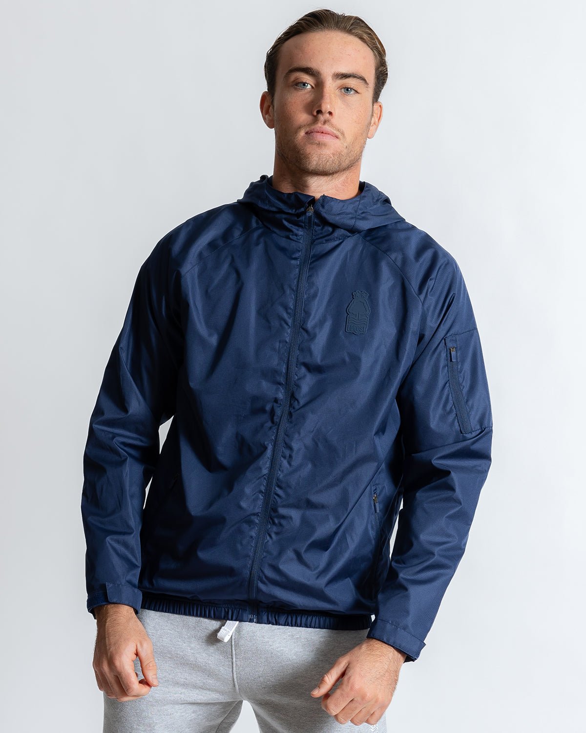 NFFC Navy Essential Shower Jacket