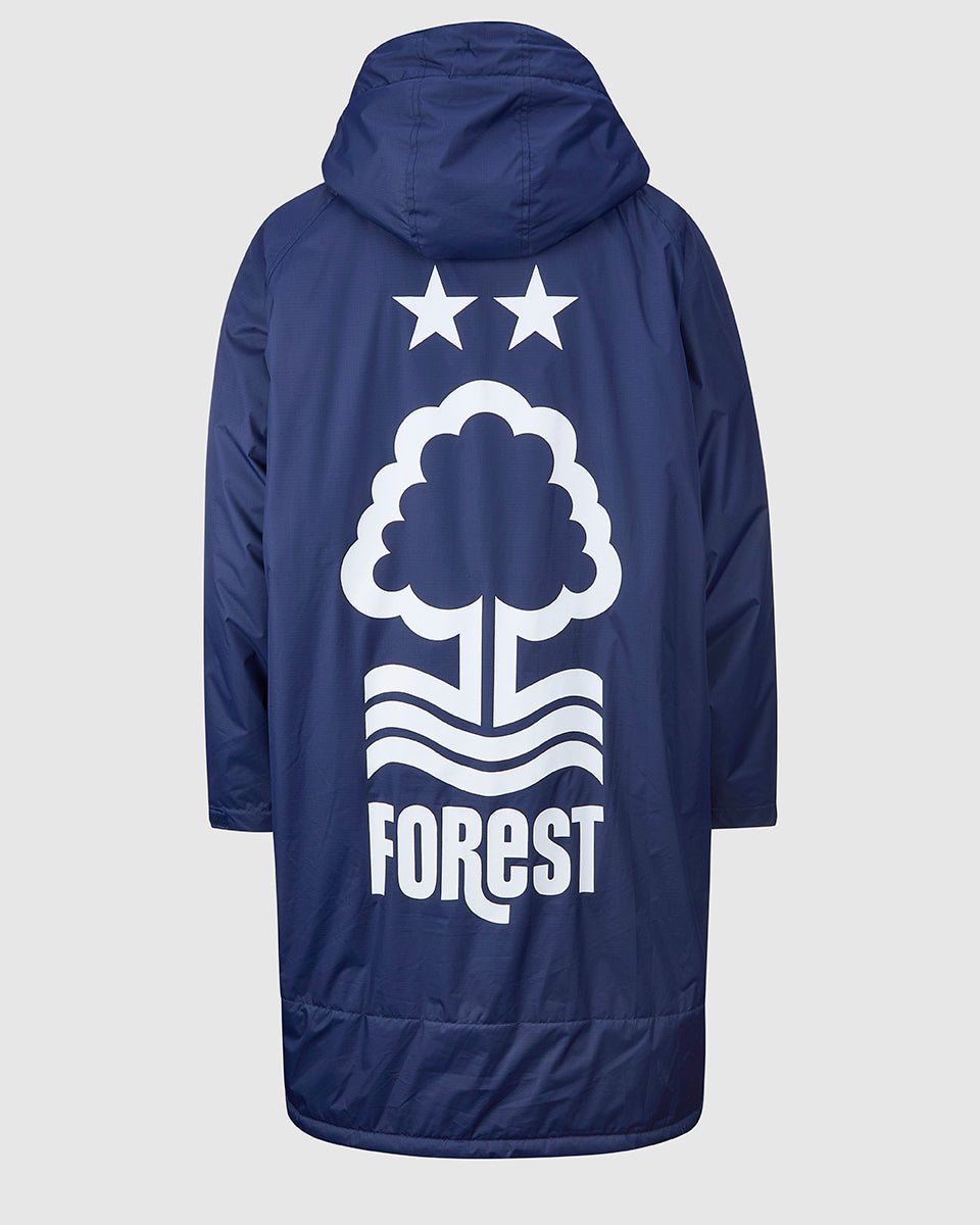 NFFC Navy Sherpa Lined Changing Robe