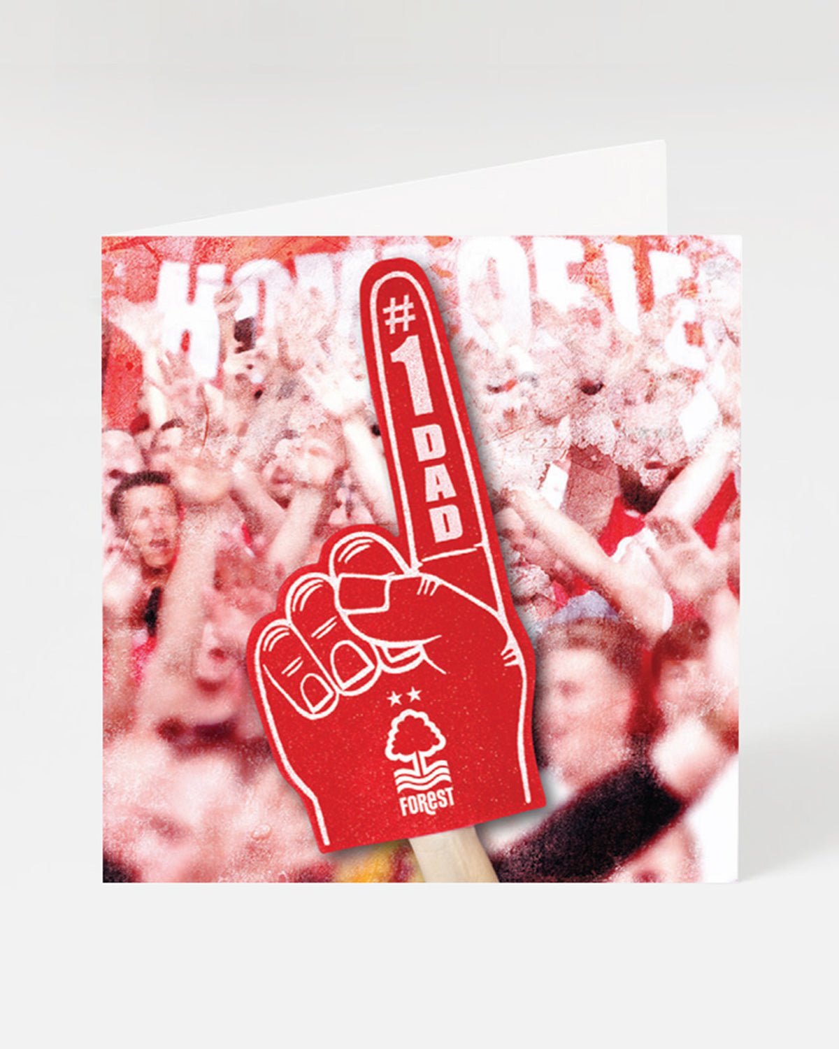 NFFC No1 Dad Foam Hand Card