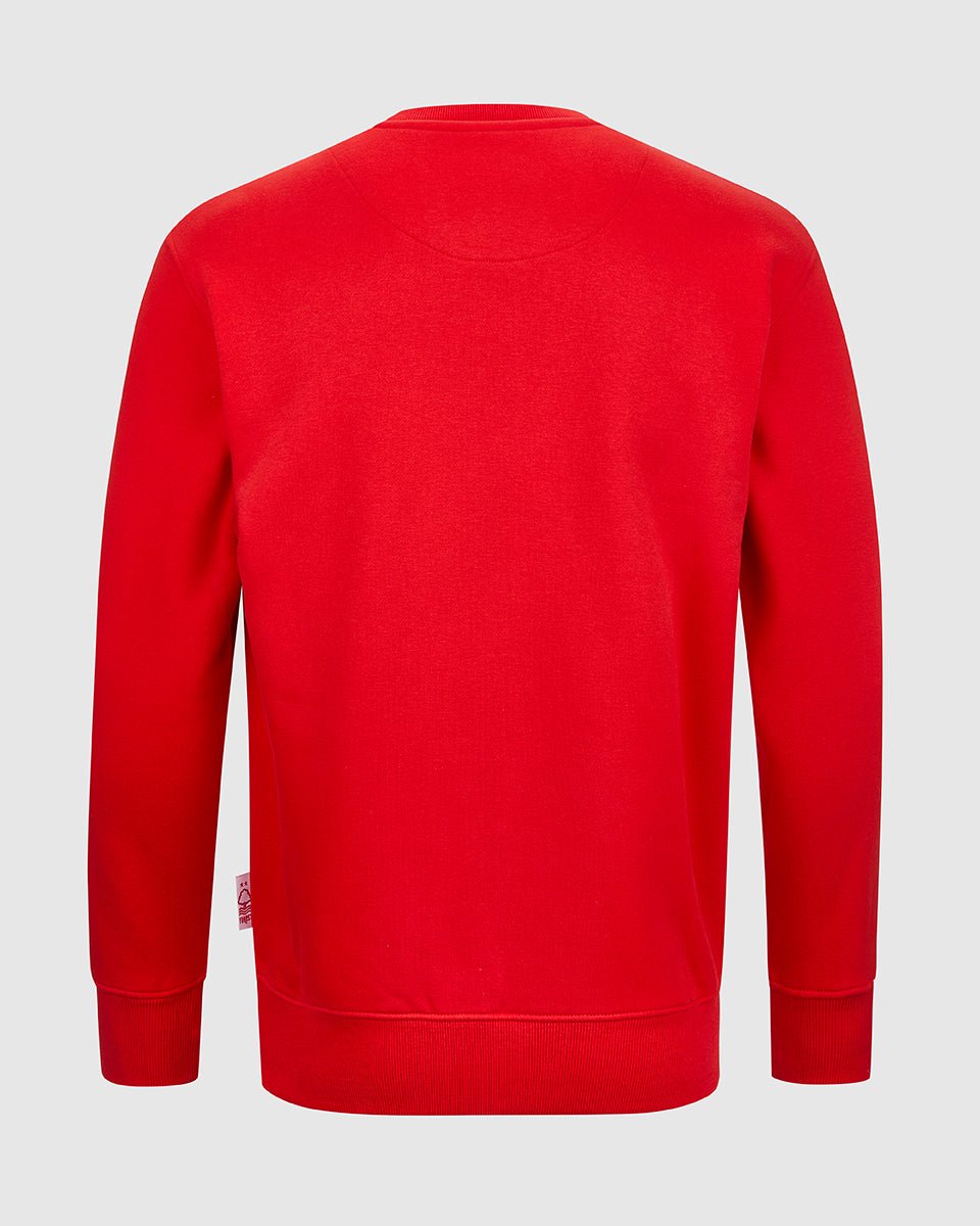 NFFC Red Essential Crew Neck Sweatshirt