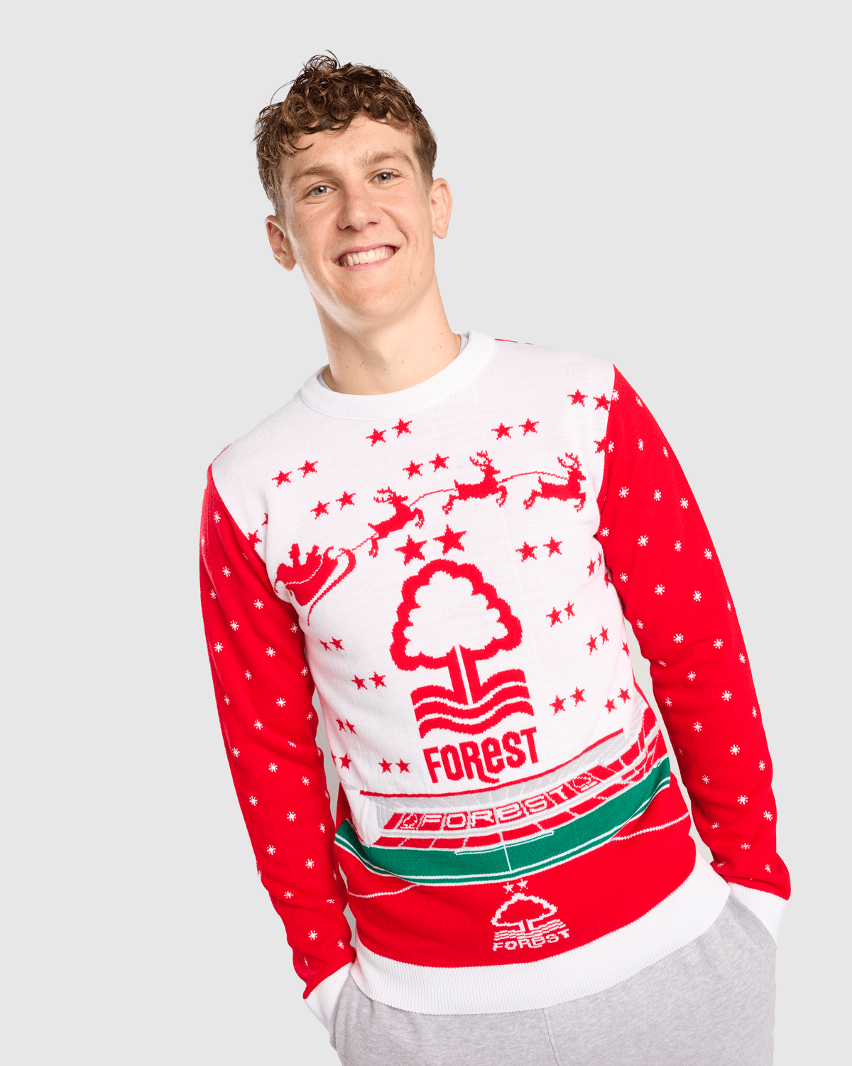 NFFC Stadium Christmas Jumper
