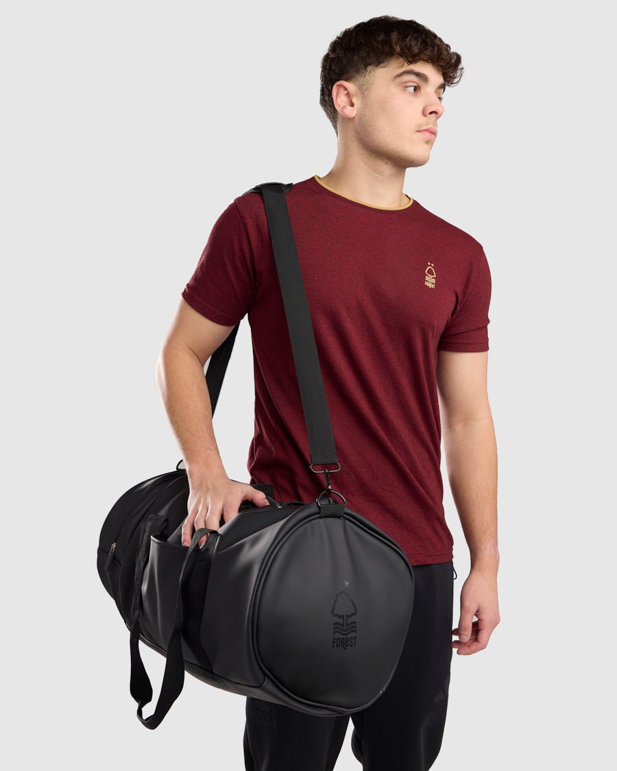 NFFC Black Lifestyle Barrel Bag