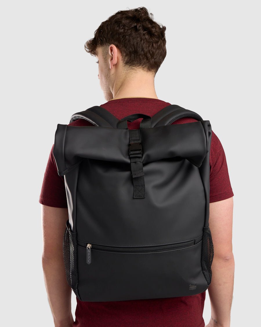 NFFC Black Lifestyle Roll Top Bag