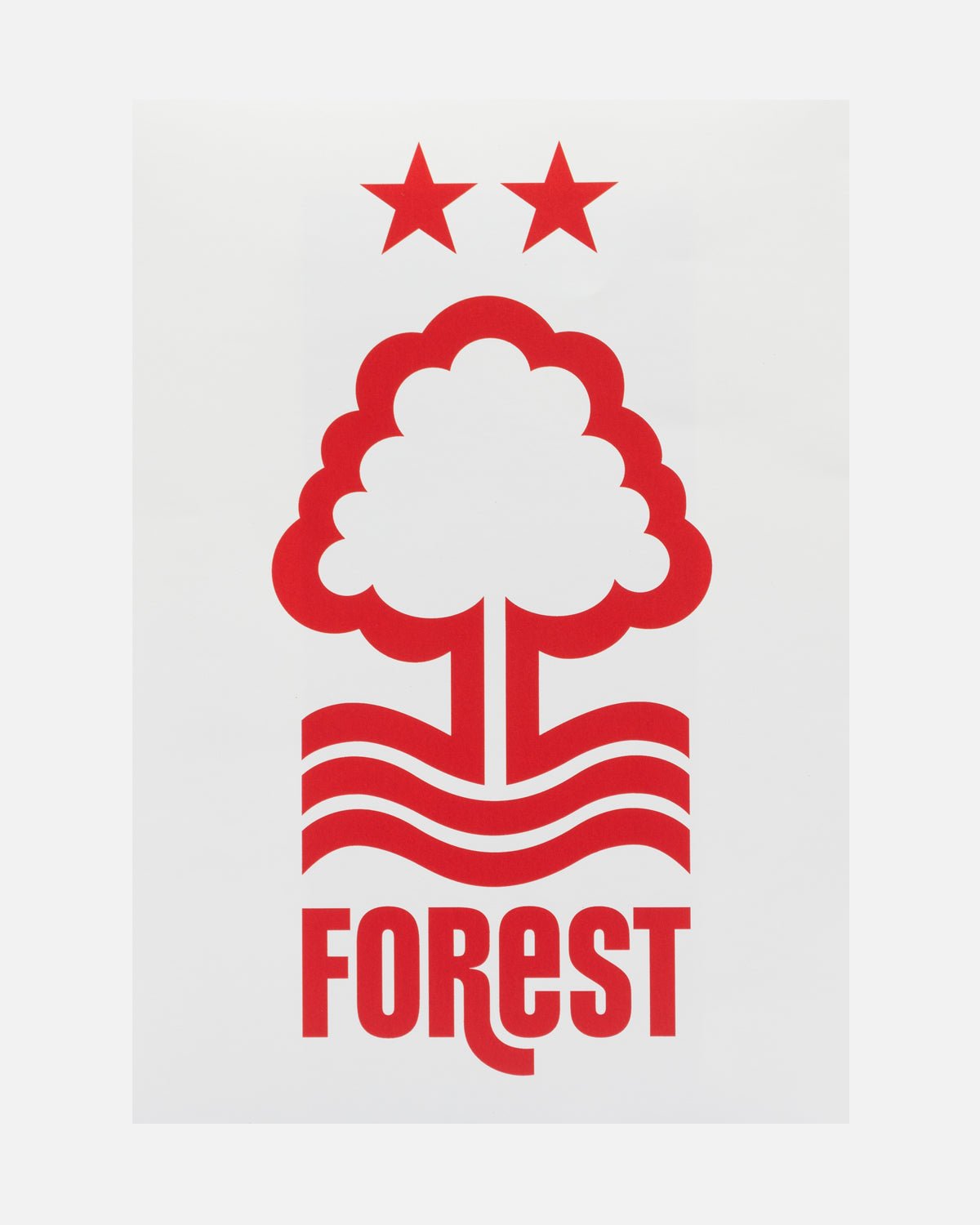 NFFC A5 Red Crest Decal