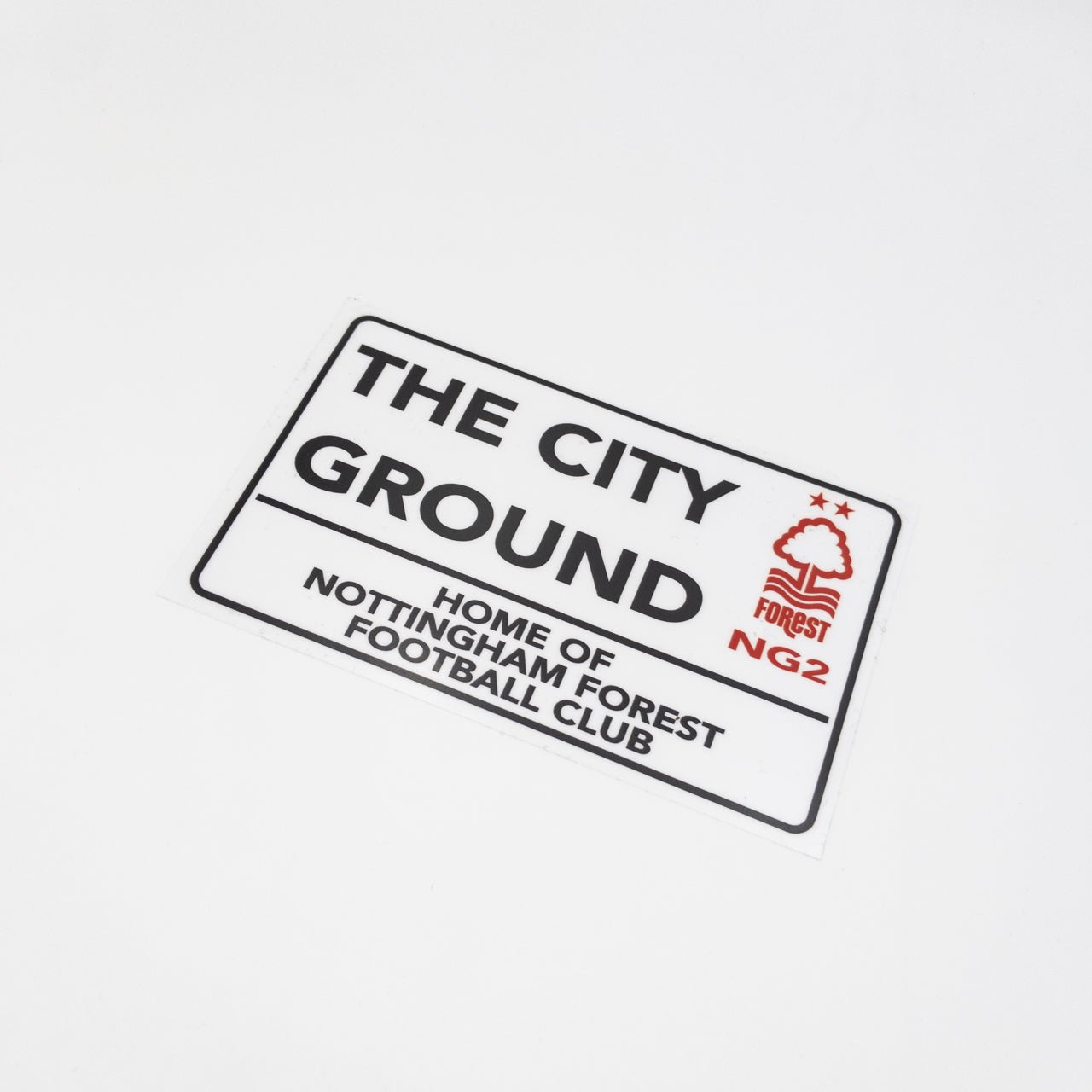 NFFC Street Sign Car Sticker