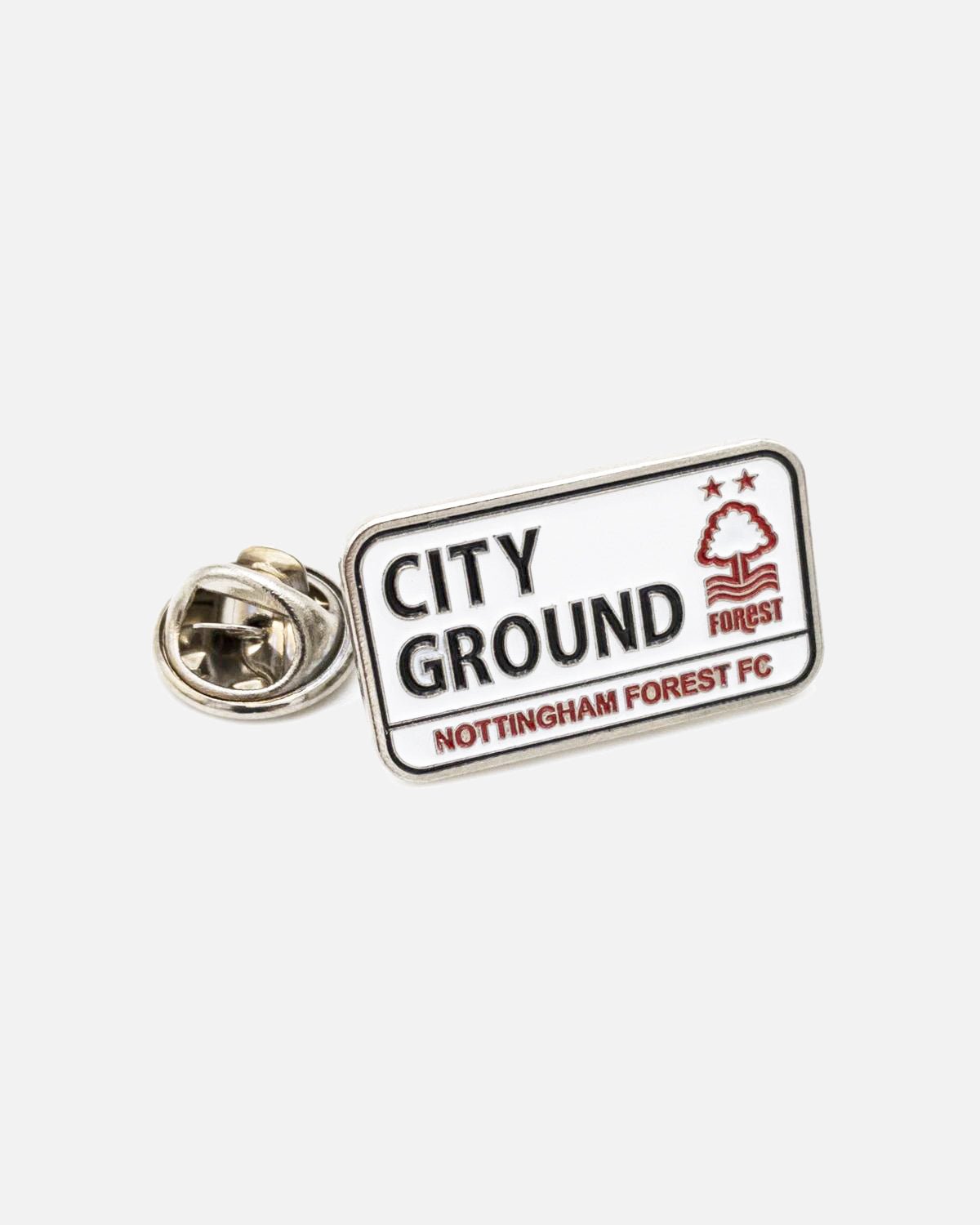 NFFC Street Sign Pin Badge