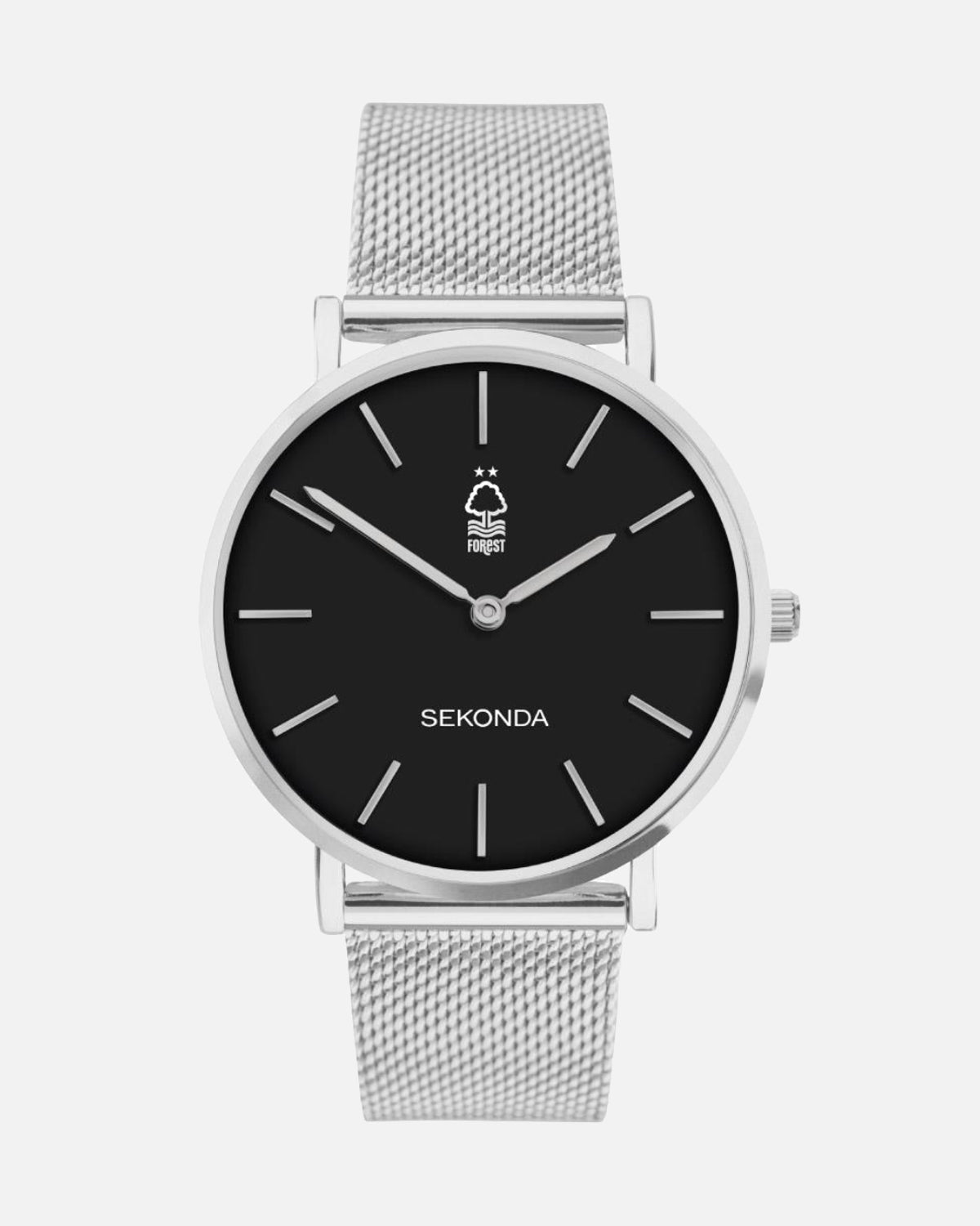 NFFC Women's Sekonda Watch - Silver Case & Mesh Bracelet