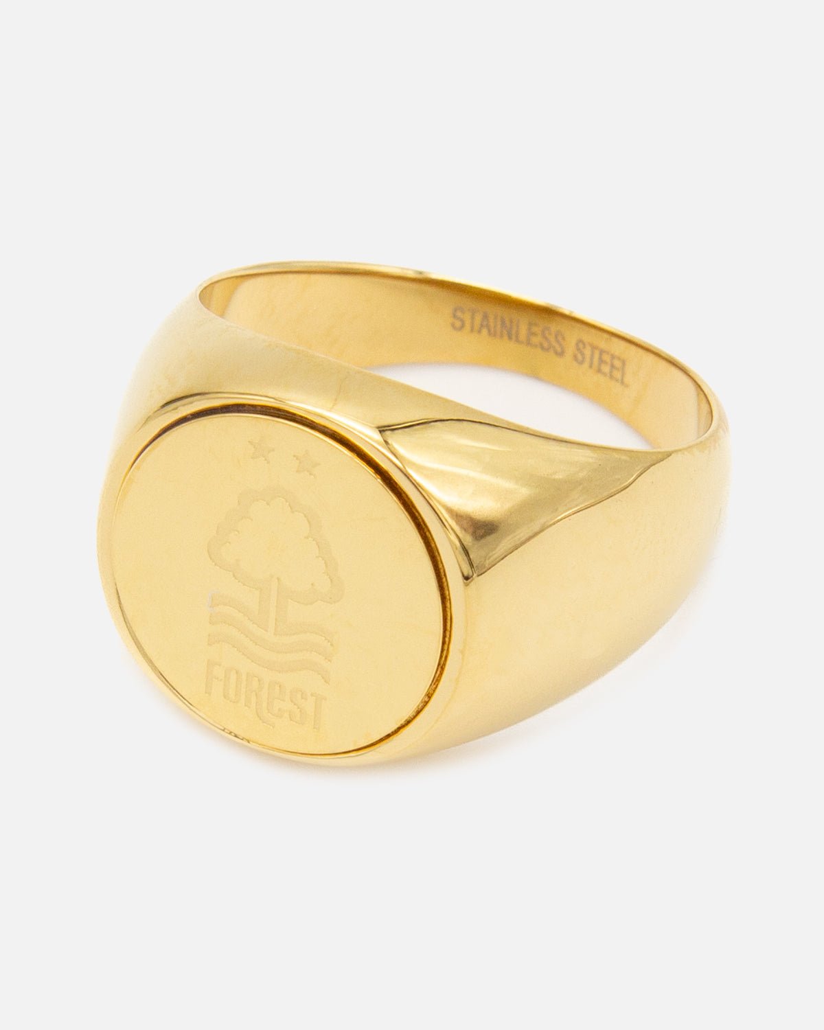 NFFC Gold Plated Signet Ring