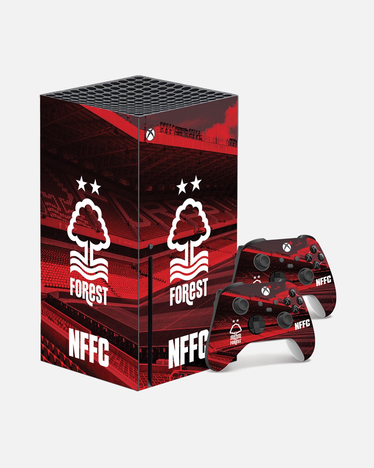 NFFC Xbox Series X Vinyl Console Skin Bundle