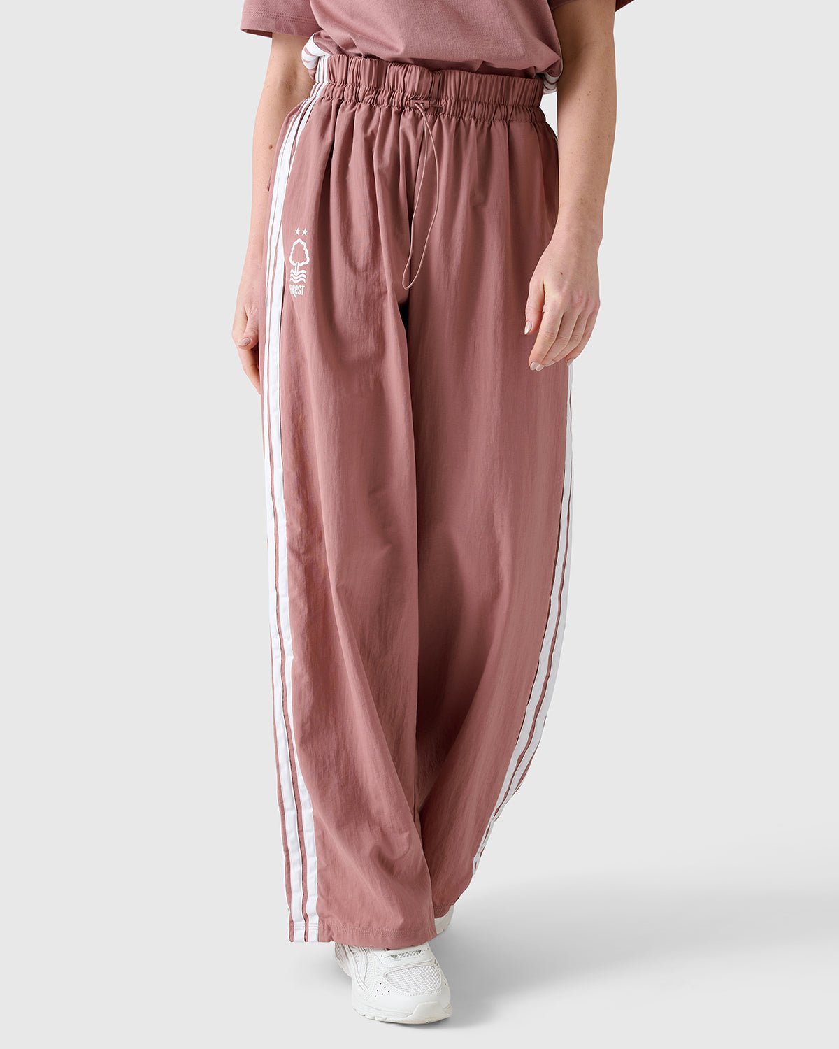 NFFC Adidas Women's 3-Stripe Pink Woven Pants