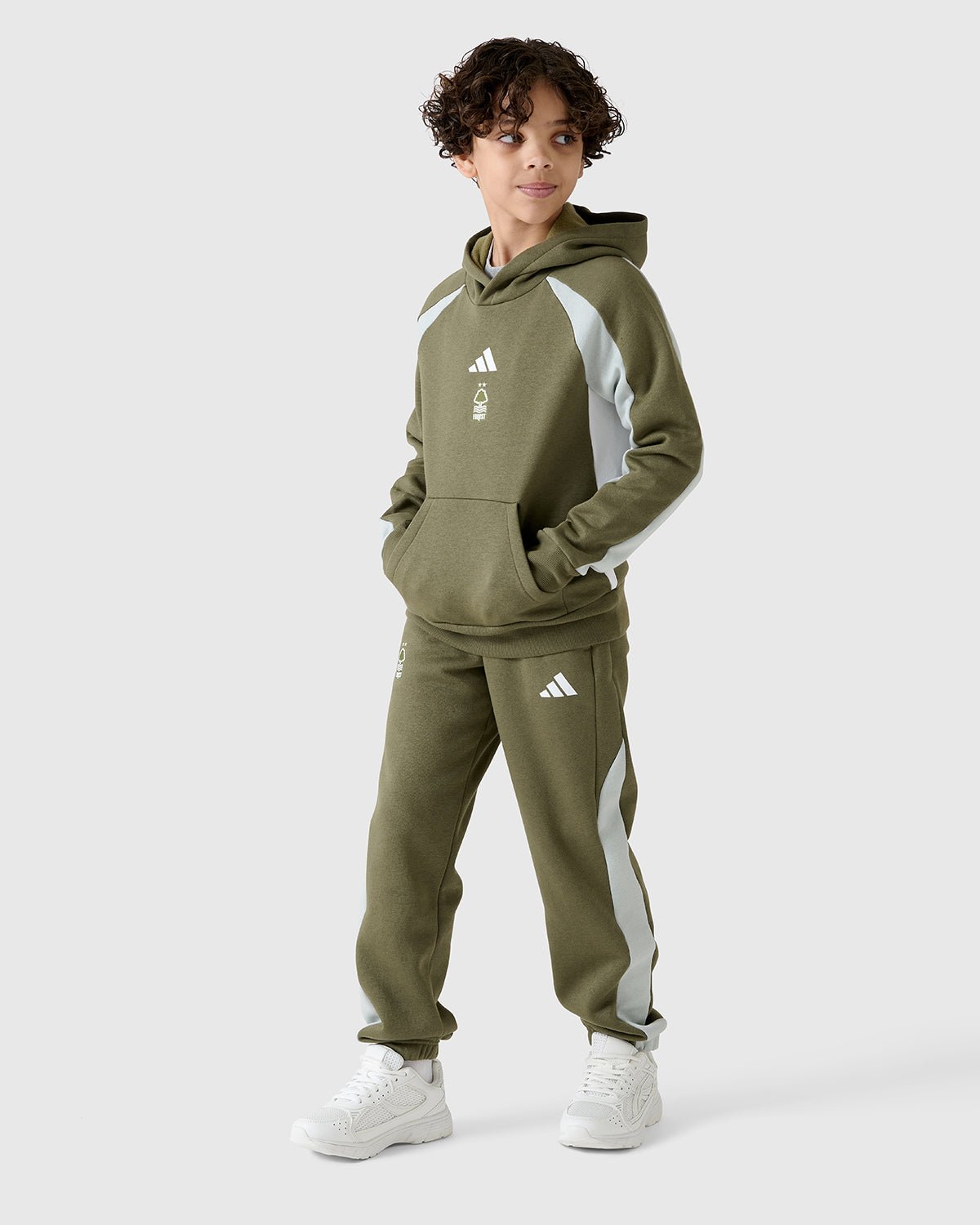 NFFC Adidas Junior Colour Block Joggers