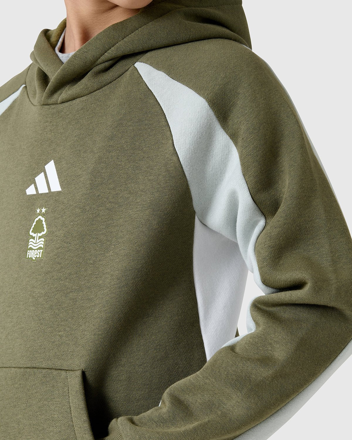 NFFC Adidas Junior Colour Block Hoodie
